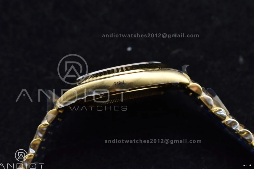 228238 Day VR3255 Green 1:1 President Weight) Roman (Gain 40 on Date Dial Best Bracelet Edition YG ARF 0327